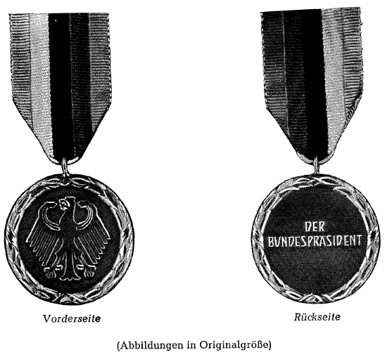Silbermedaille für den Behindertensport (BGBl. I 1978 S. 589)