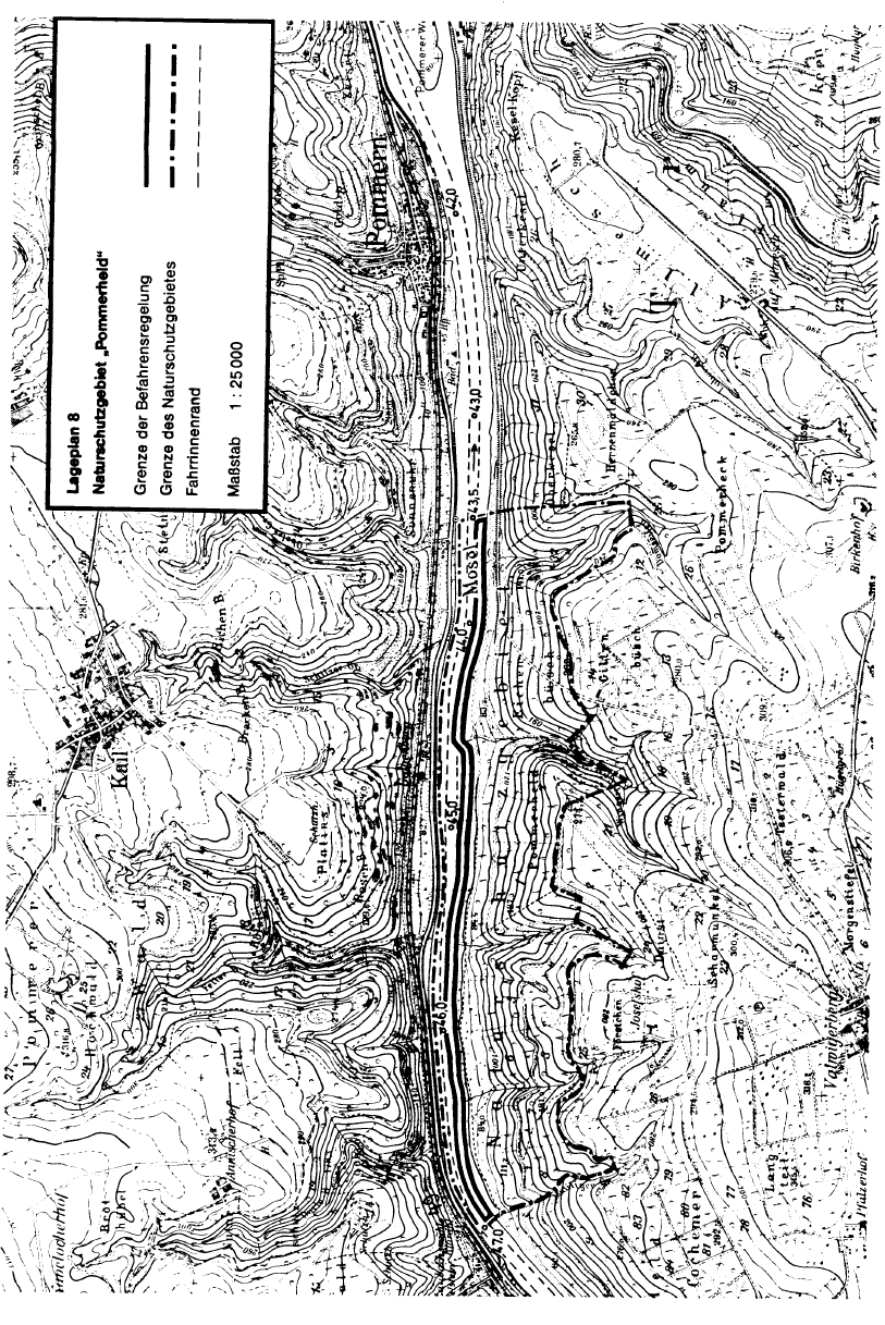 Karte Lageplan 8 (BGBl. 1987 I S. 2547)