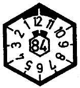 Prüfplakette Abgasuntersuchung AU (BGBl. I 1988 S. 1908)
