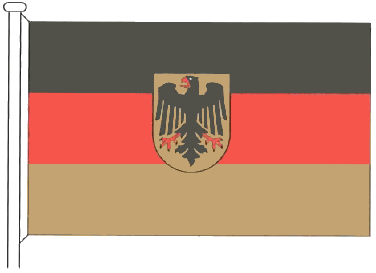 Bundesdienstflagge (BGBl. I 1996 S. 1730)