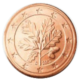5 Cent (Deutsche Rückseite) (BGBl. I 2001 S. 3136)