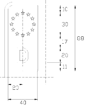 Schriftart zweizeiliges Kennzeichen (BGBl. I 2011 S. 192)