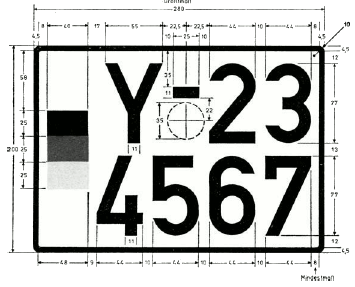 Kennzeichen der Bundeswehr andere Krafträder (BGBl. I 2011 S. 196)