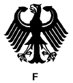 Beschusszeichen, Kennbuchstabe F (BGBl. I 2006 S. 1500)