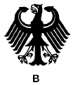 Beschusszeichen, Kennbuchstabe B (BGBl. I 2006 S. 1500)
