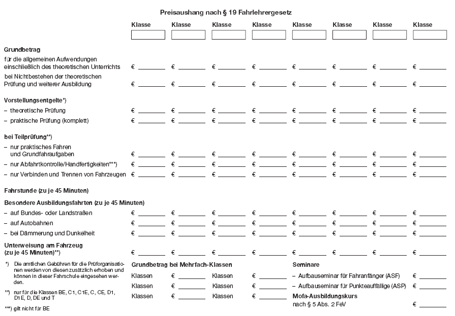 Preisaushang (BGBl. I 2012 S. 1361)