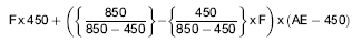 Formel F*450+(850/(850-450)-450/(850-450)*F)*(AE-450) (BGBl. I 2012 S. 2476)