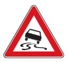 Zeichen 114 Schleuder- oder Rutschgefahr (BGBl. I 2013 S. 391)