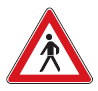 Zeichen 133 Fußgänger (BGBl. I 2013 S. 392)