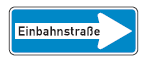 Zeichen 220 Einbahnstraße (BGBl. I 2013 S. 396)