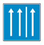 Zeichen 223.1 Seitenstreifen befahren (BGBl. I 2013 S. 396)