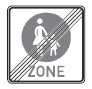 Zeichen 242.2 Ende einer Fußgängerzone (BGBl. I 2013 S. 399)