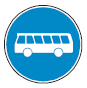 Zeichen 245 Bussonderfahrstreifen (BGBl. I 2013 S. 399)