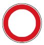 Zeichen 250 Verbot für Fahrzeuge aller Art (BGBl. I 2013 S. 400)