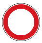 Zeichen 250 Verbot für Fahrzeuge aller Art (BGBl. I 2013 S. 400)