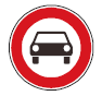 Zeichen 251 Verbot für Kraftwagen (BGBl. I 2013 S. 400)