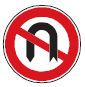 Zeichen 272 Verbot des Wendens (BGBl. I 2013 S. 404)