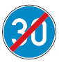 Zeichen 279 Ende der vorgeschriebenen Mindestgeschwindigkeit (BGBl. I 2013 S. 406)