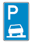 Zeichen 315 Parken auf Gehwegen (BGBl. I 2013 S. 413)