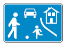 Zeichen 325.1 Beginn eines verkehrsberuhigten Bereichs (BGBl. I 2013 S. 414)