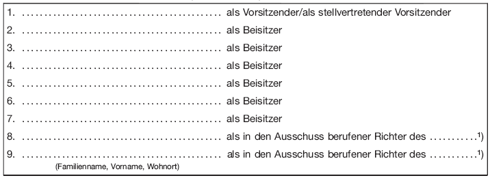 Abbildung einer Liste (BGBl. I 2013 S. 1259)