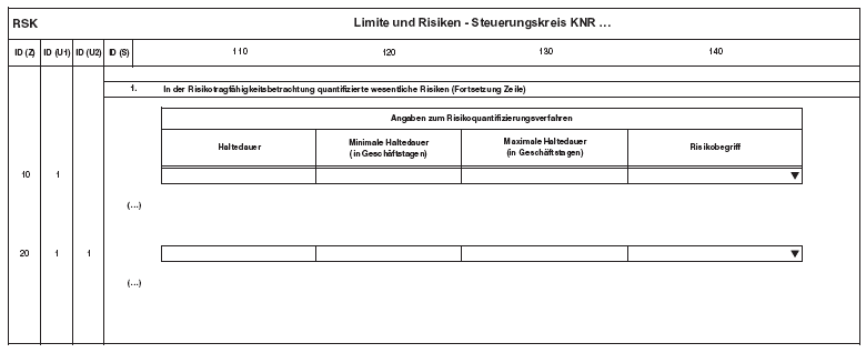 Anlage RSK Limite und Risiken, Seite 3 (BGBl. 2014 I S. 2360)