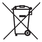 Abb. Symbol zur Kennzeichnung von Elektro- und Elektronikgeräten (BGBl. 2015 I S. 1763)