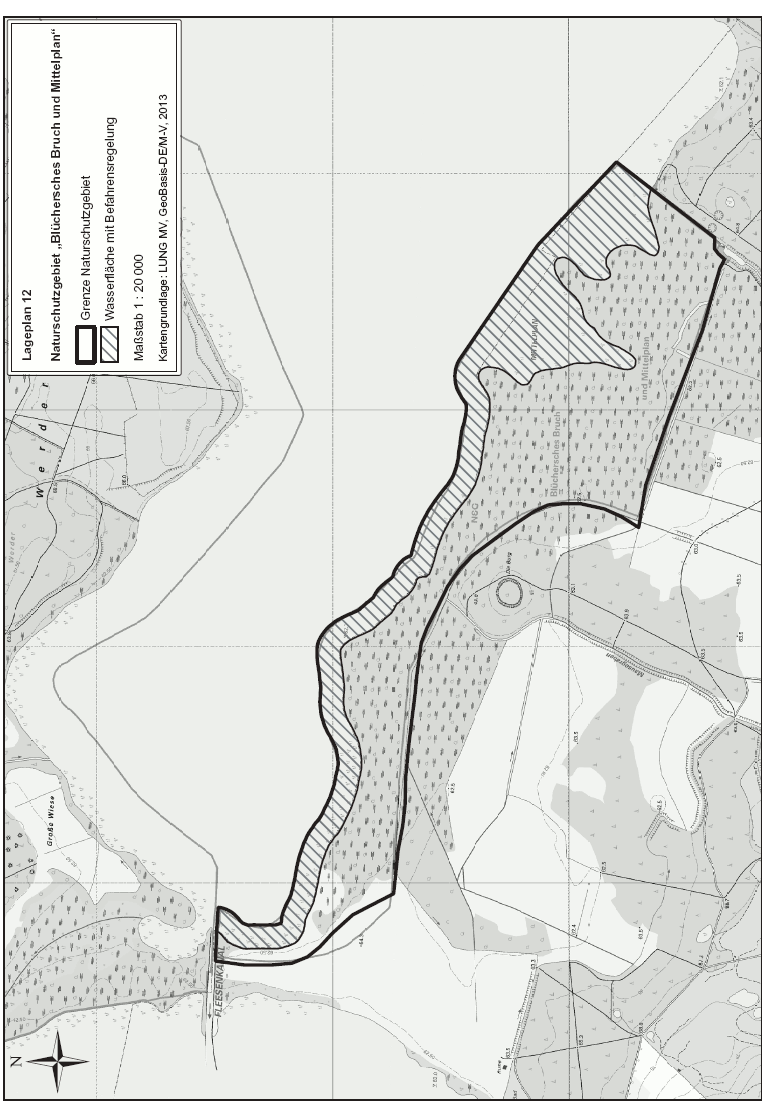 Karte Lageplan 12 (BGBl. 2015 I S. 1810)