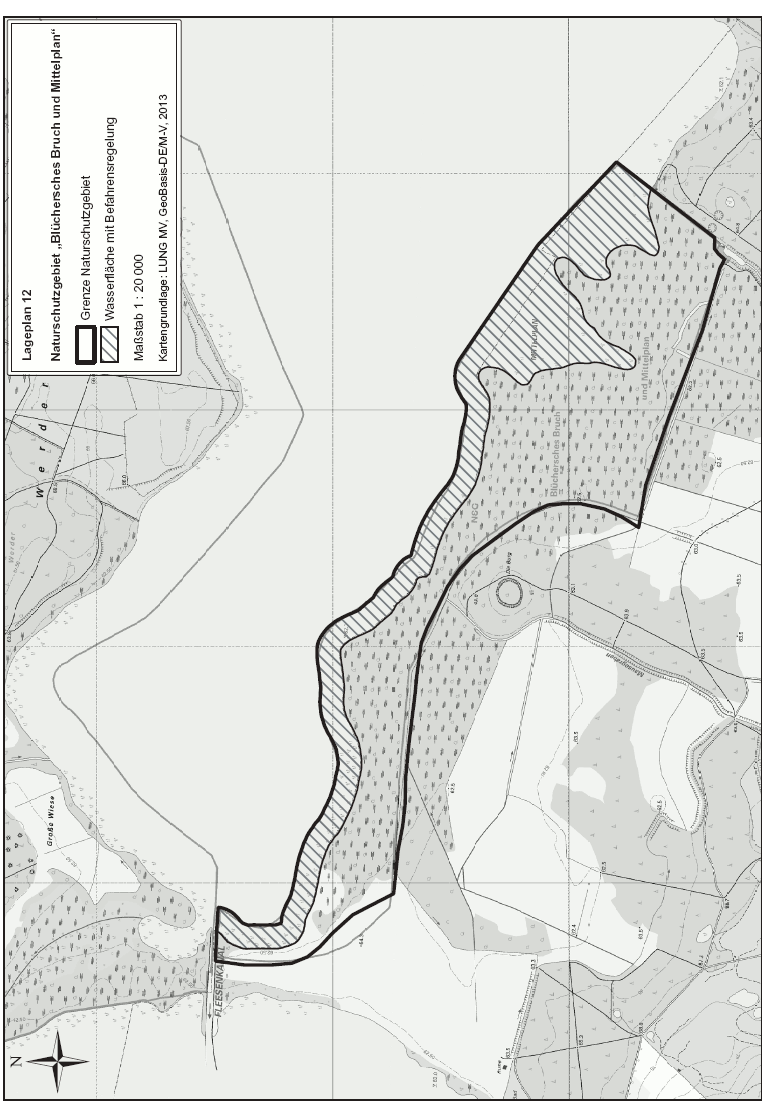 Karte Lageplan 12 (BGBl. 2015 I S. 1810)