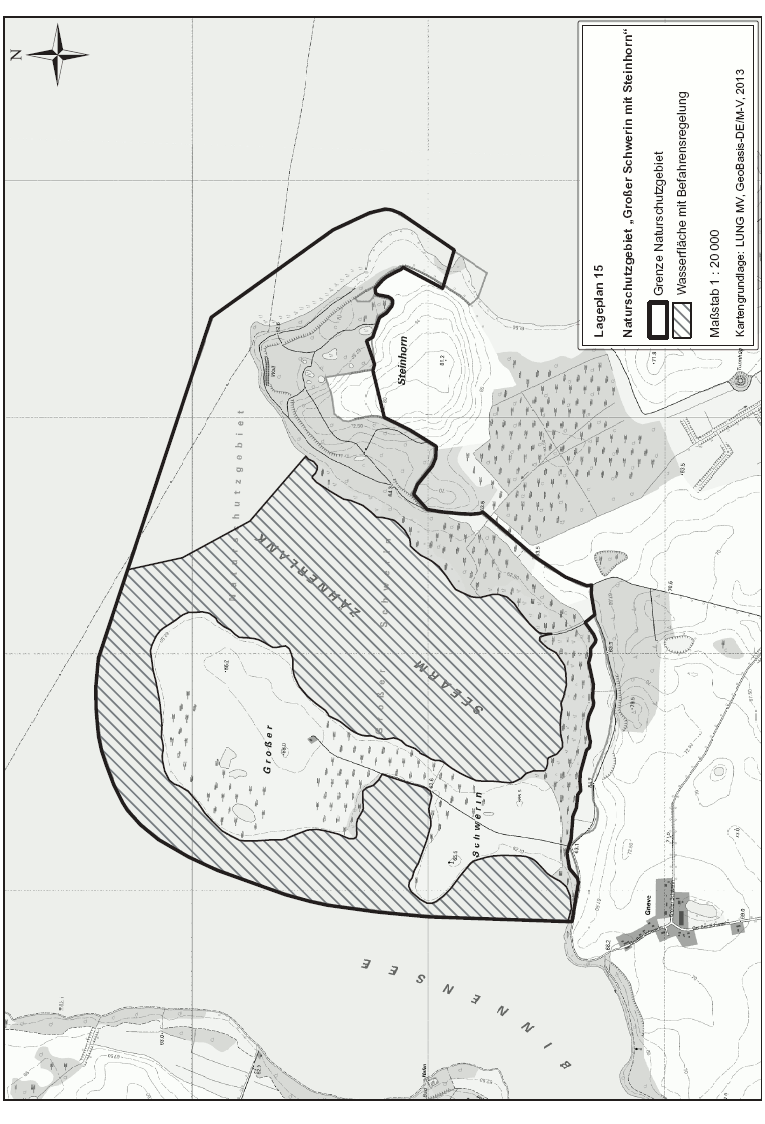 Karte Lageplan 15 (BGBl. 2015 I S. 1813)