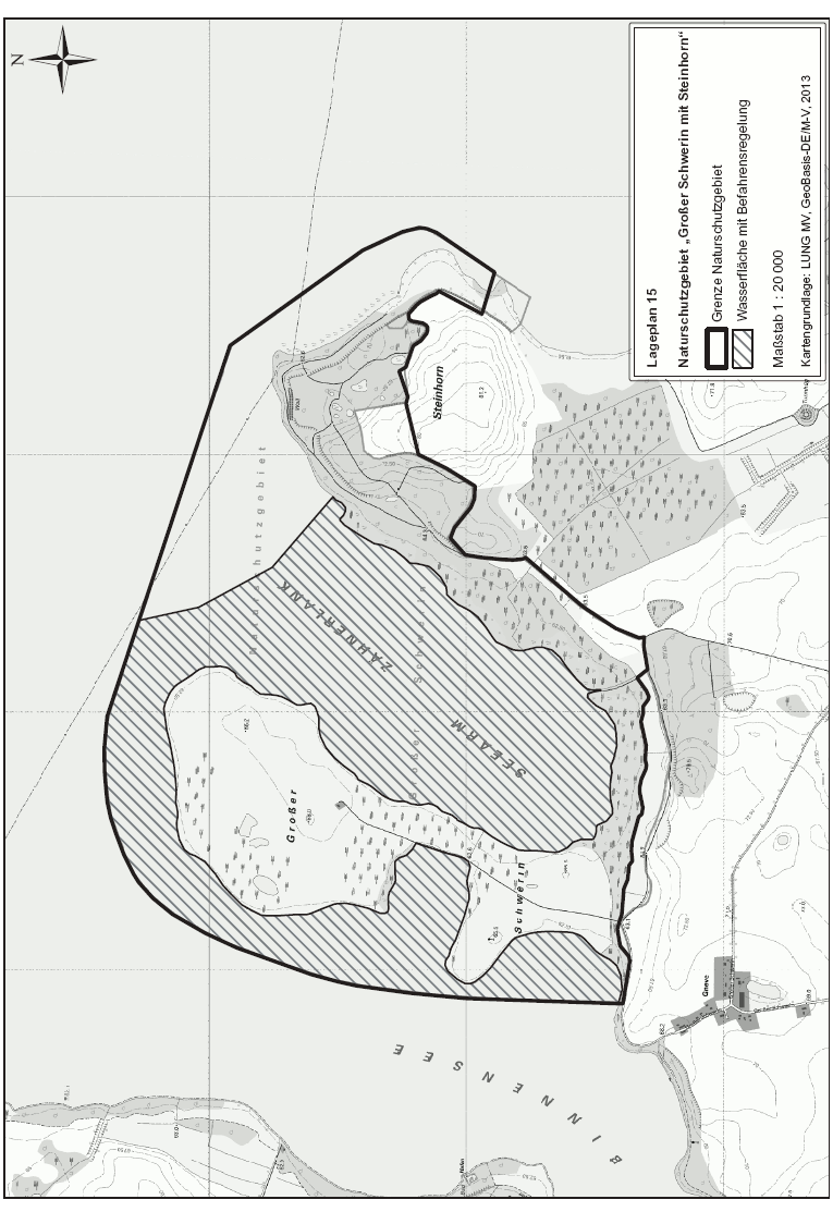 Karte Lageplan 15 (BGBl. 2015 I S. 1813)