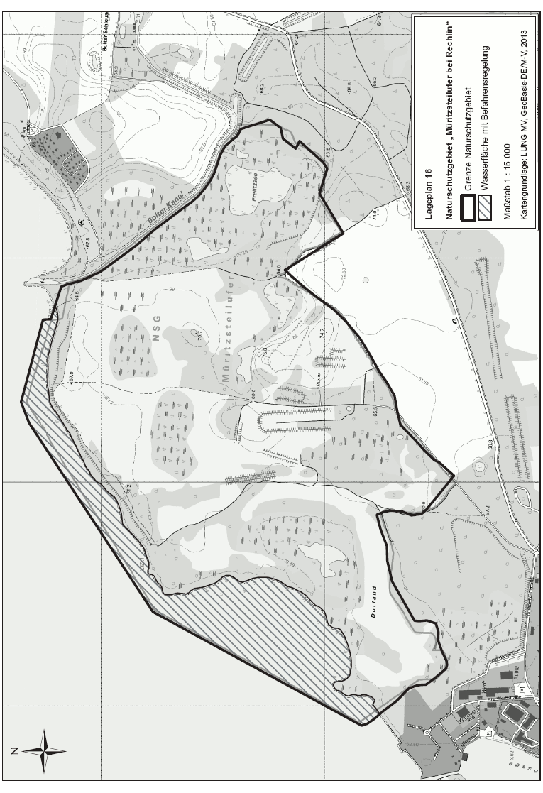 Karte Lageplan 16 (BGBl. 2015 I S. 1814)