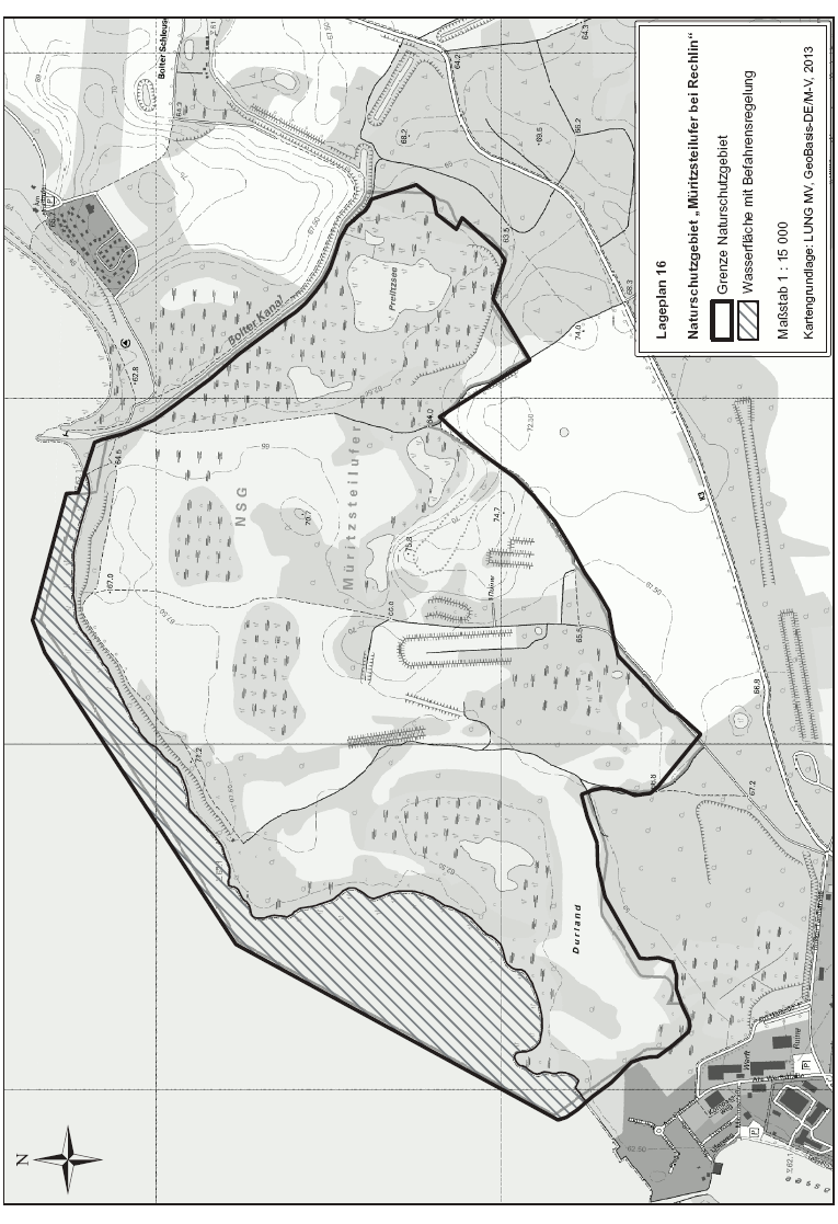 Karte Lageplan 16 (BGBl. 2015 I S. 1814)