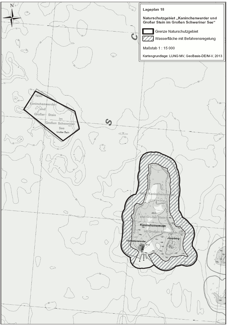 Karte Lageplan 18 (BGBl. 2015 I S. 1816)