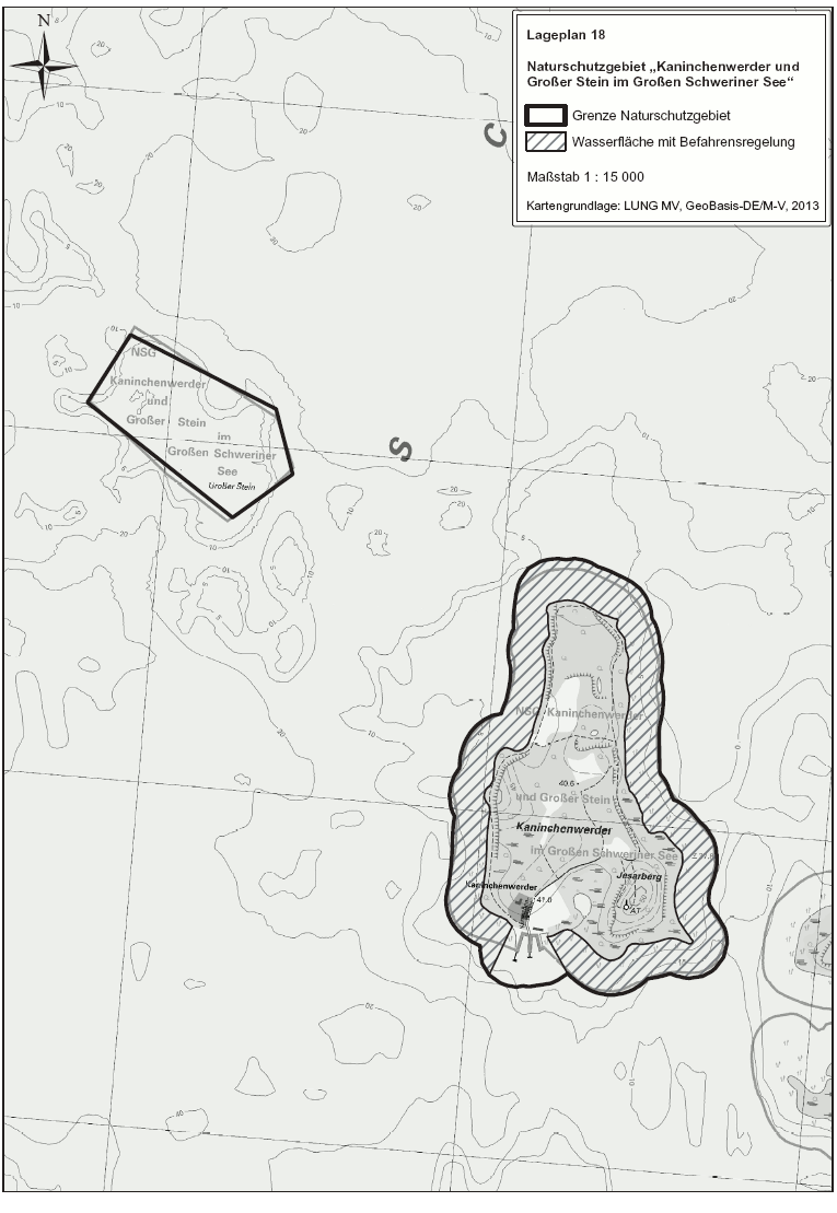 Karte Lageplan 18 (BGBl. 2015 I S. 1816)