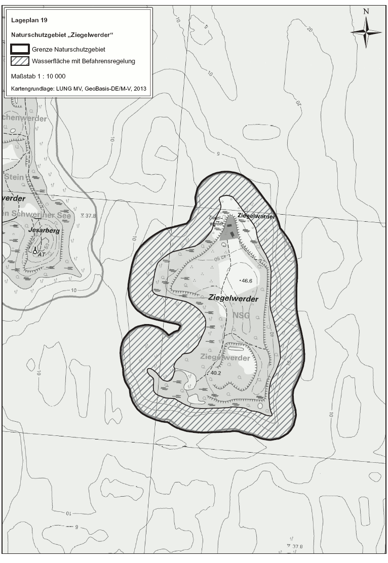 Karte Lageplan 19 (BGBl. 2015 I S. 1817)
