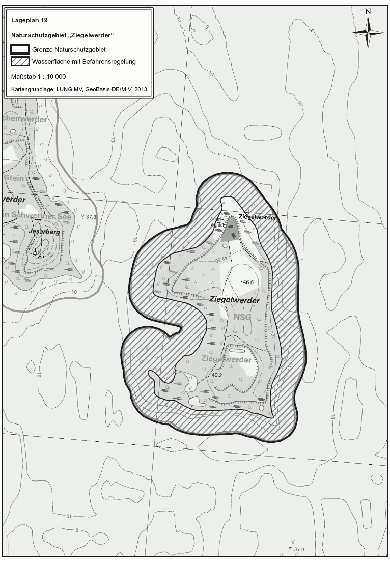 Karte Lageplan 19 (BGBl. 2015 I S. 1817)