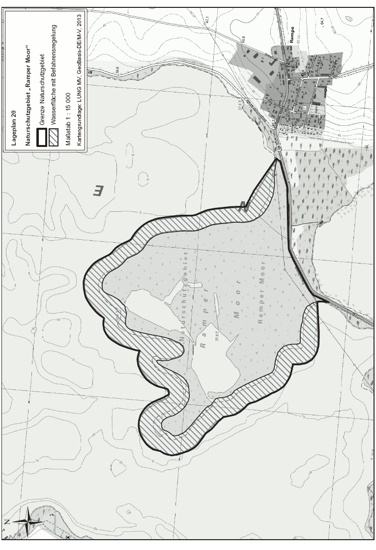 Karte Lageplan 20 (BGBl. 2015 I S. 1818)