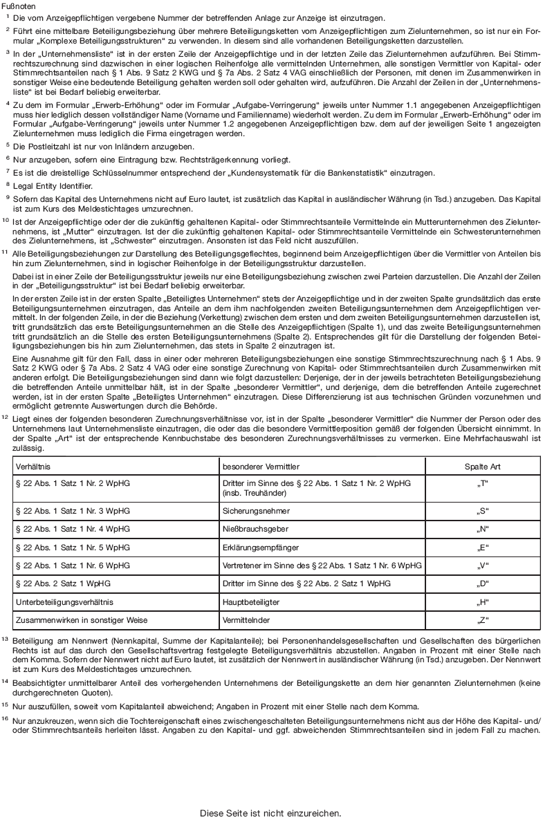 Formular - Komplexe Beteiligungsstrukturen, Seite 2 (BGBl. 2015 I S. 1963)