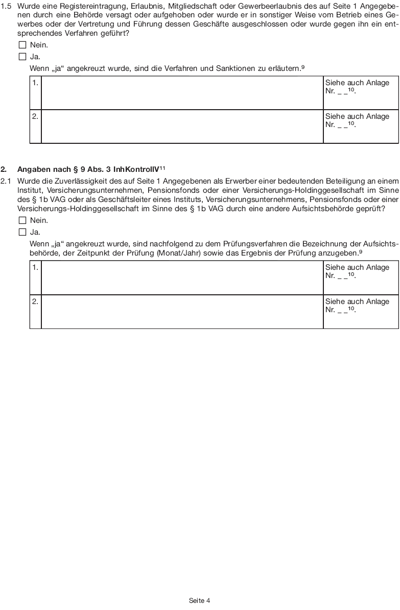 Formular - Angaben zur Zuverlässigkeit, Seite 4 (BGBl. 2015 I S. 1967)