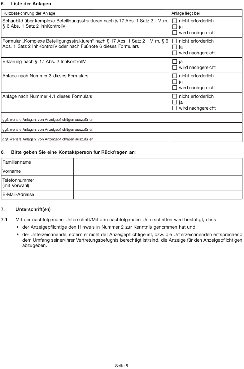 Formular - Aufgabe-Verringerung, Seite 5 (BGBl. 2015 I S. 1974)