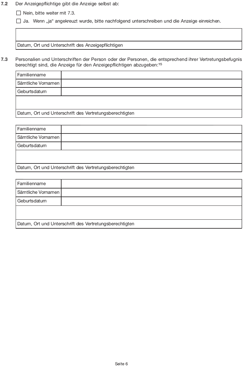 Formular - Aufgabe-Verringerung, Seite 6 (BGBl. 2015 I S. 1975)