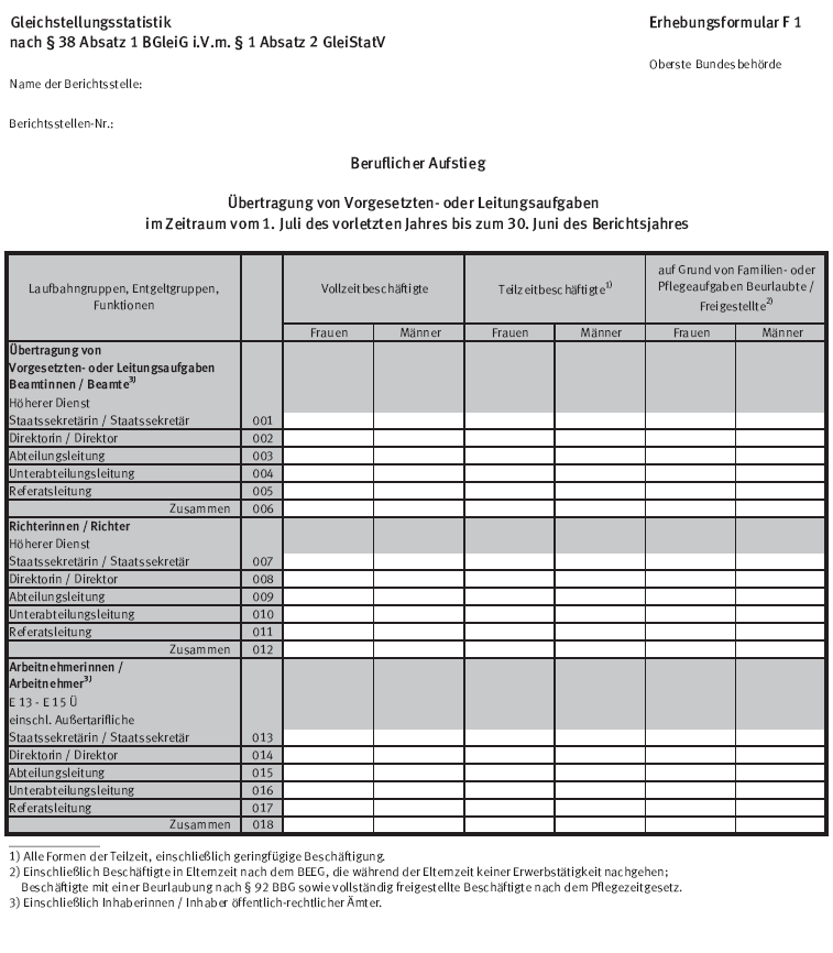 Erhebungsformular F 1 (BGBl. 2015 I S. 2296)