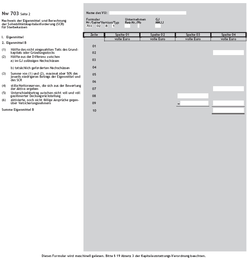 Solvabilitätsnachweis Nw 703 Seite 2 (BGBl. 2016 I S. 813)