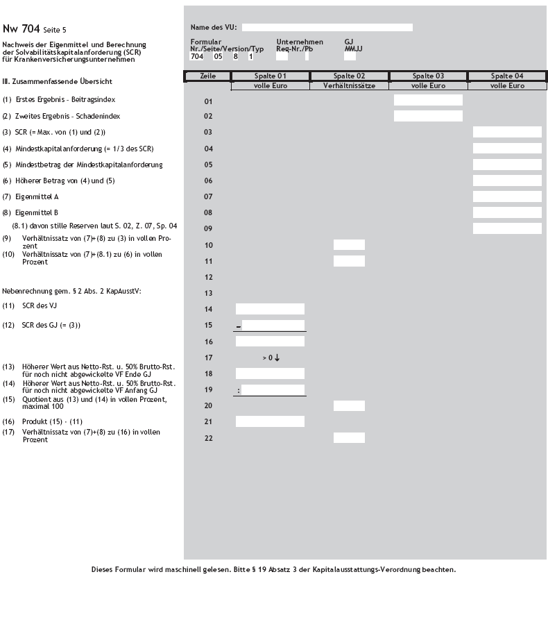 Solvabilitätsnachweis Nw 704 Seite 5 (BGBl. 2016 I S. 822)