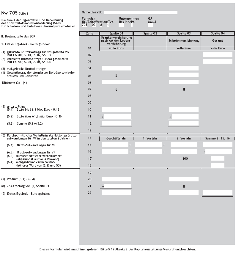 Solvabilitätsnachweis Nw 705 Seite 3 (BGBl. 2016 I S. 825)