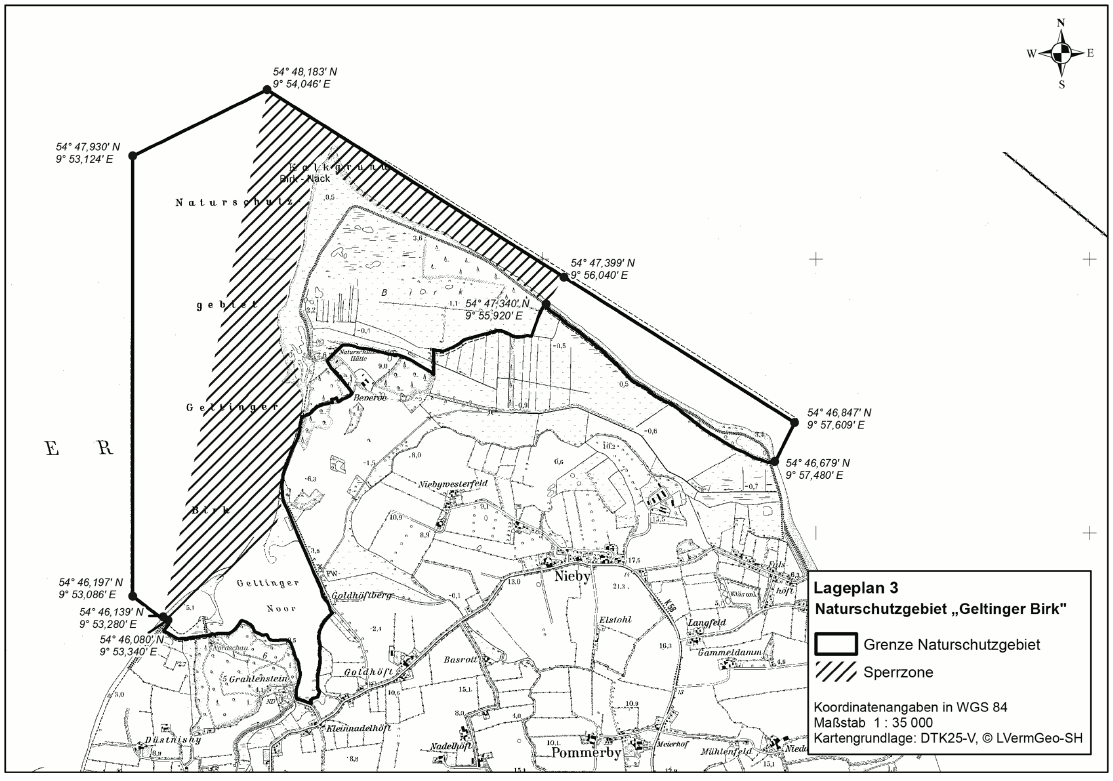 Lageplan 3 Geltinger Birk (BGBl. 2016 I S. 2184)