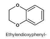 Piktogramm Struktur Ethylendioxyphenyl- (BGBl. 2016 I S. 2618)