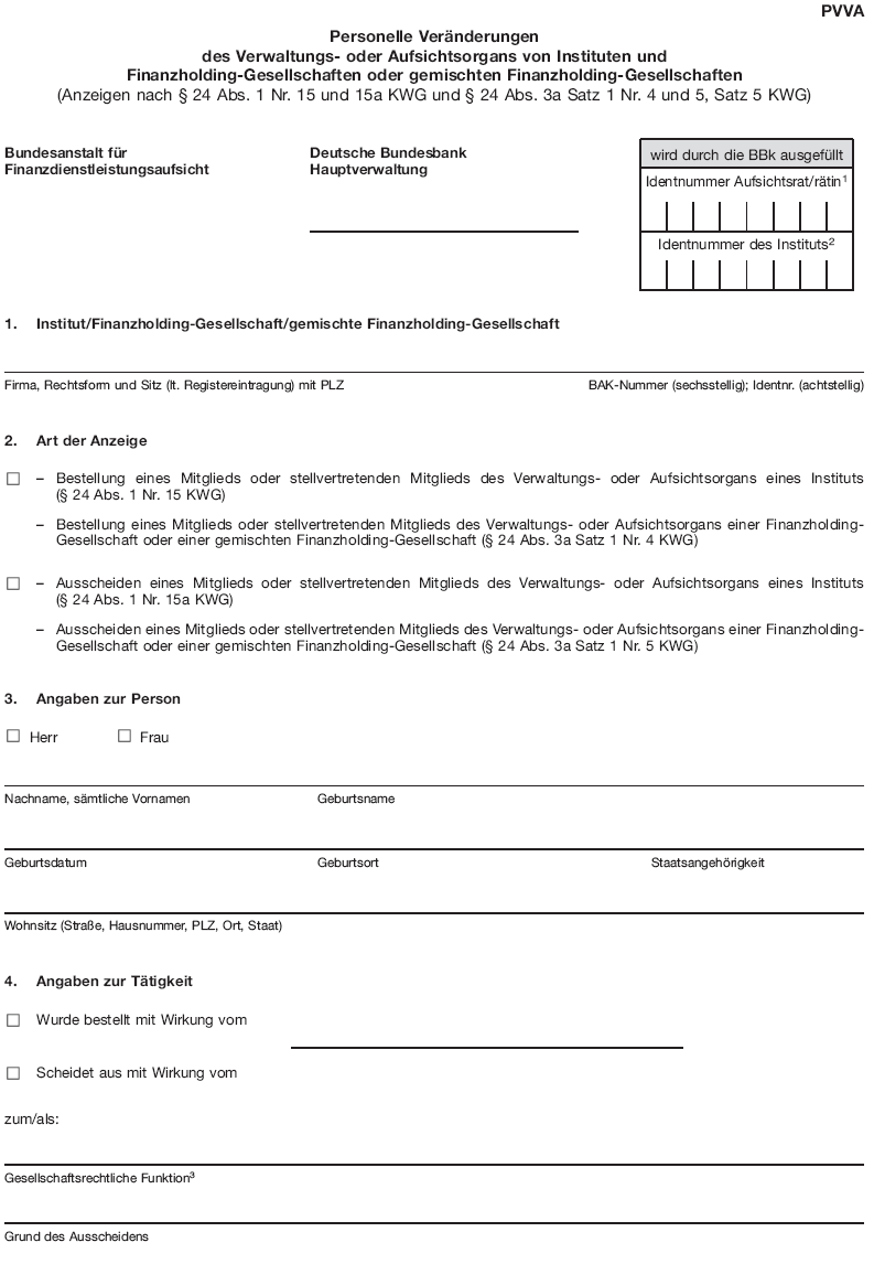 Anzeige PVVA Personelle Veränderungen, Seite 1 (BGBl. 2016 I S. 2804)