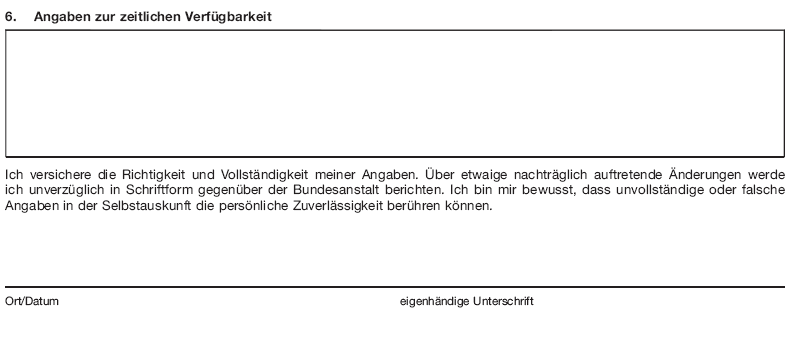 Anzeige PVZ Angaben zur Zuverlässigkeit, zeitlichen Verfügbarkeit, Seite 3 (BGBl. 2016 I S. 2808)